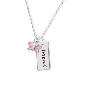 Sterling Silver Friend Necklace for Kids