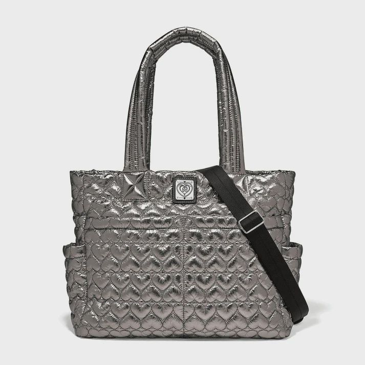 Kameron Metallic Utility Tote Bag-H5514R