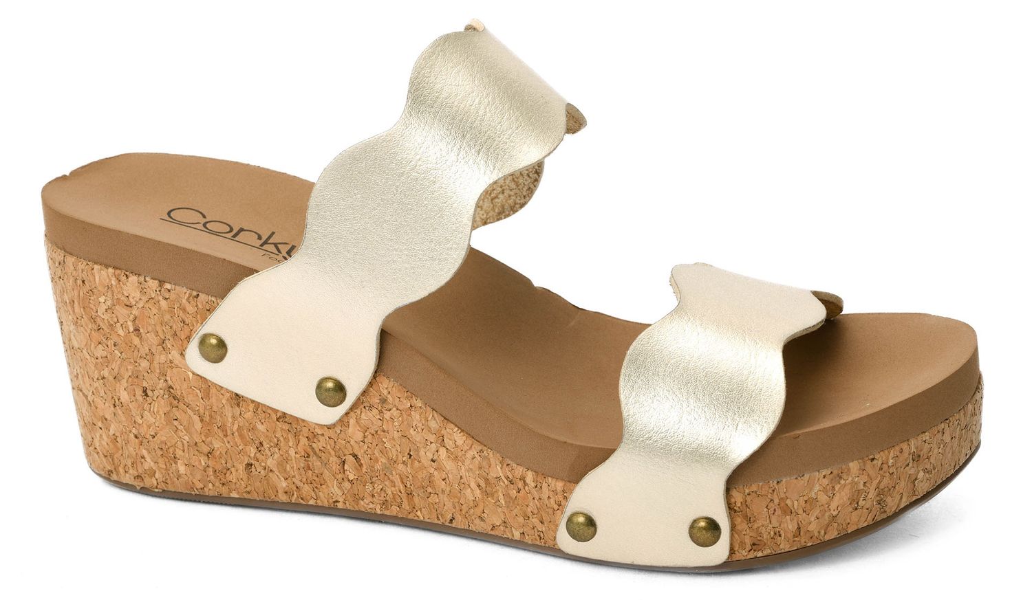 Obviously Gold Sandal