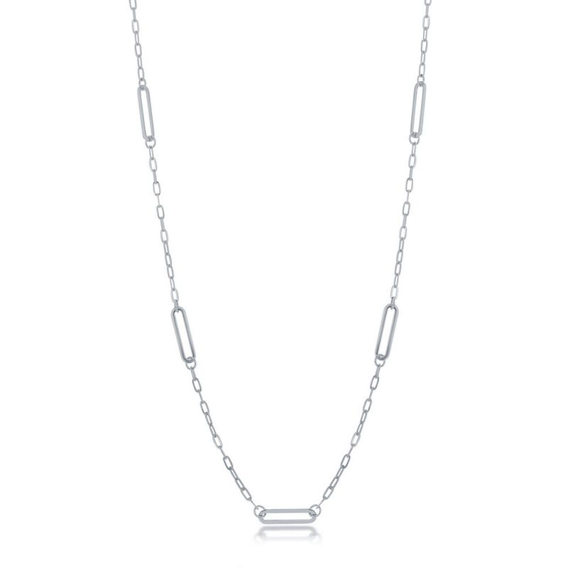 Paperclip by the Yard Necklace