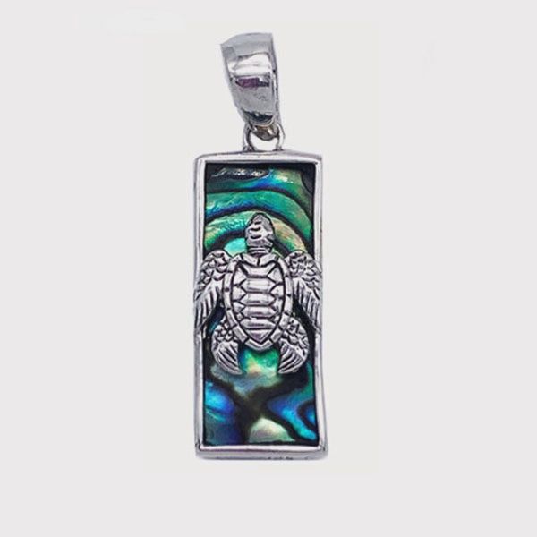 Small Shell Backed Sea Turtle Pendant