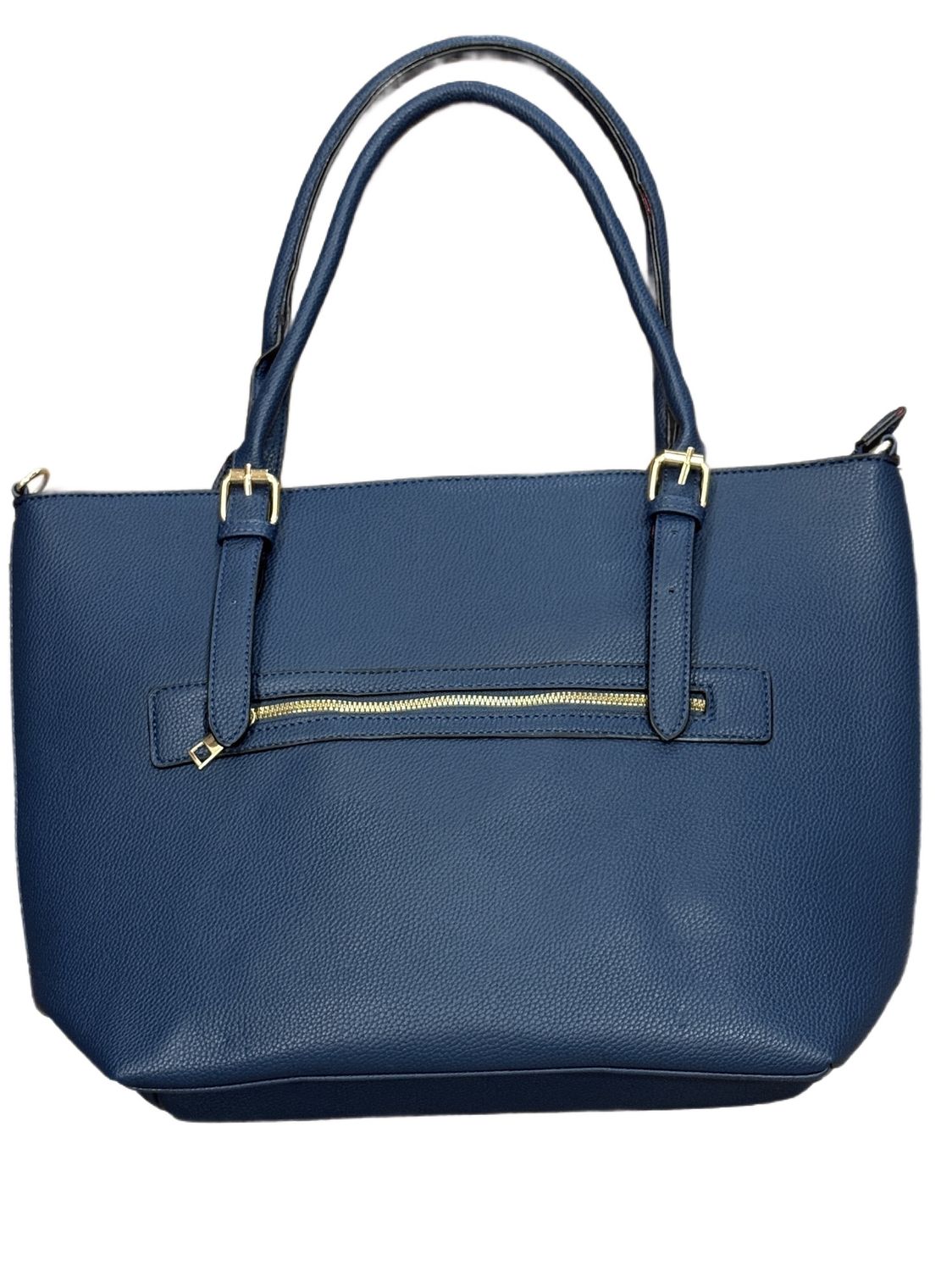 Tote Bag with Shoulder Bag Insert-5119, Colour: Blue