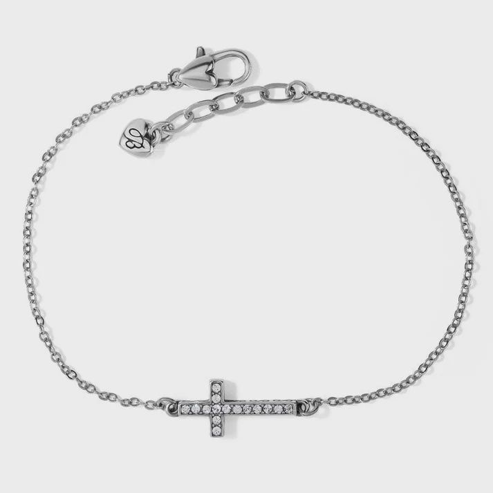 Inner Shine Cross Anklet-J71562