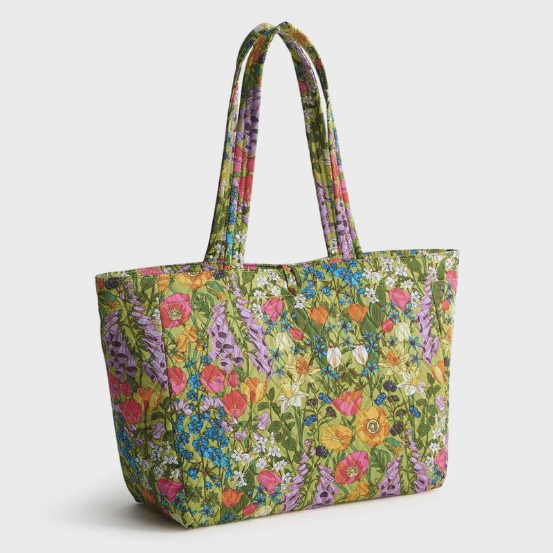 Small Hathaway Tote Bag Meadow Bouquet