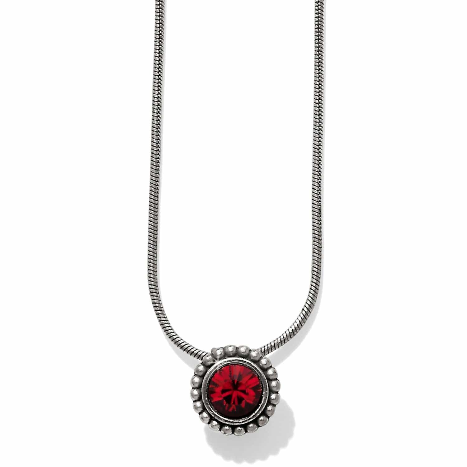 Twinkle Necklace, Birth Month: Jan/Garnet
