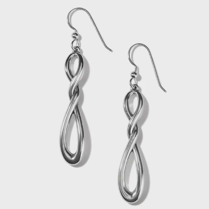 Interlok Twist French Wire Earrings-JA9130