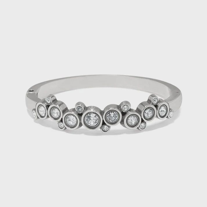 Constella Cluster Crystal Hinged Bracelet