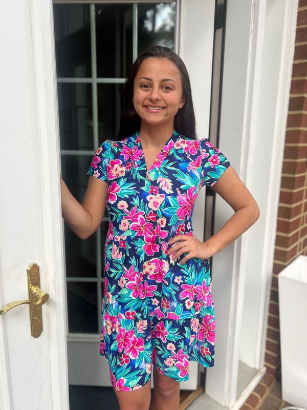 Natalia Tiered Dress with Pockets