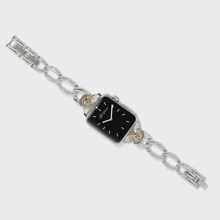 Interlok Noir Two Tone Watch Band-W30622