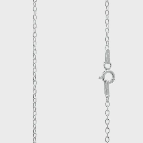 Sterling Silver .9mm Cable Chain