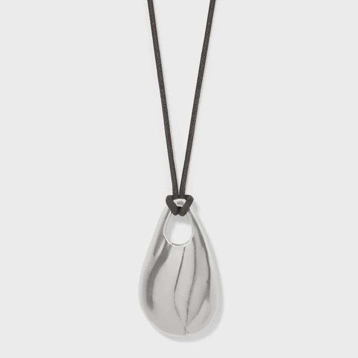 Cascade Drop Cord Necklace