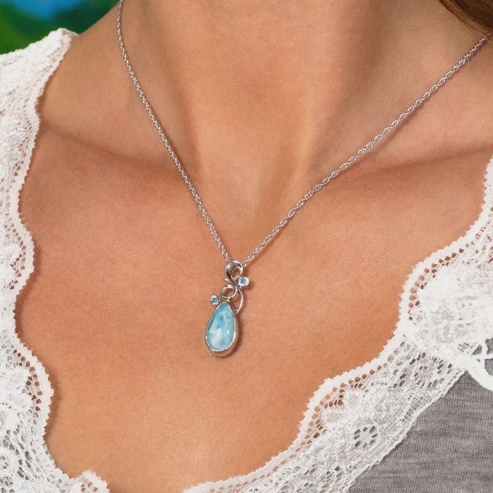 Lyric Larimar Necklace