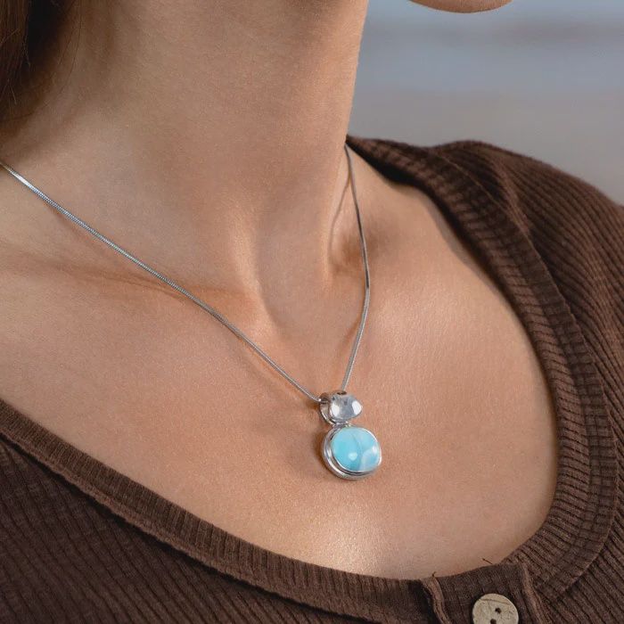 Caressa Larimar Necklace