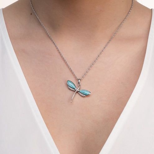 Petite Dragonfly Necklace