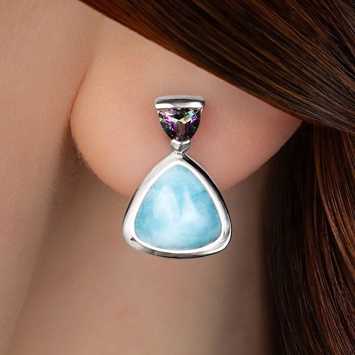 Marahlago Earrings- Mystic Topaz Earrings