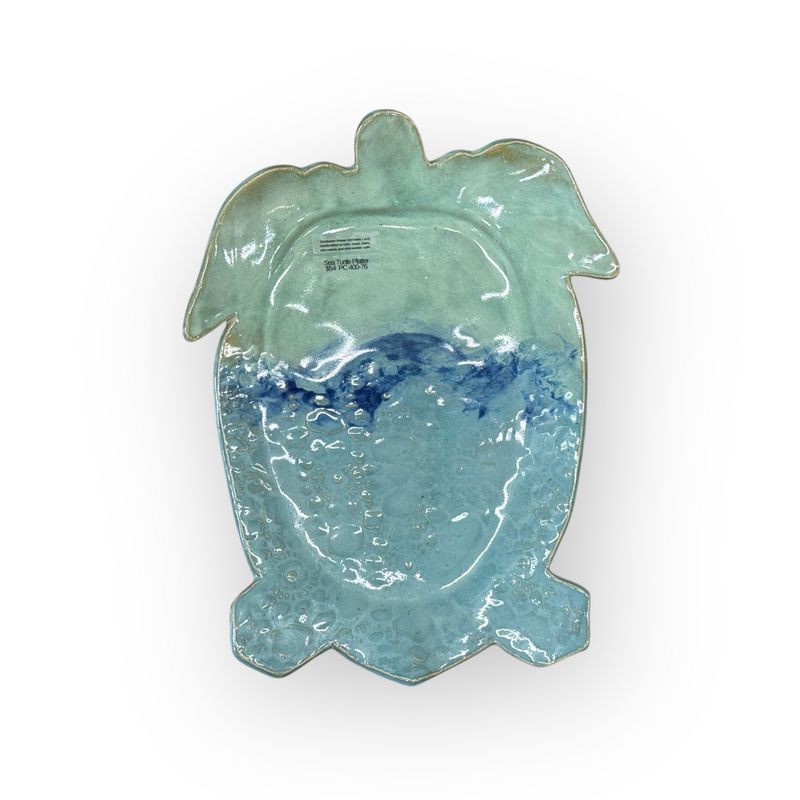 Sea Turtle Platter - Ocean Heirloom Lace