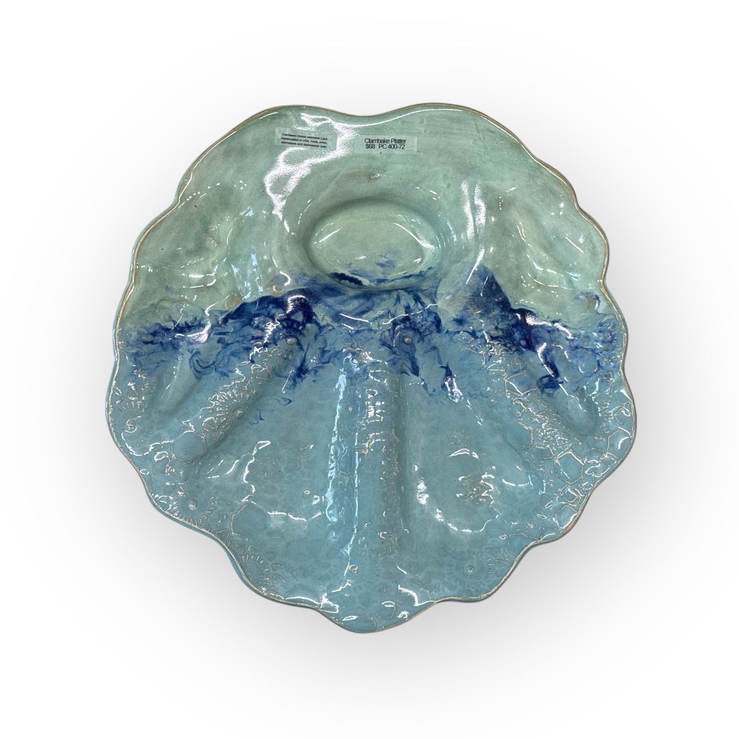 Clambake Platter - Ocean Heirloom Lace