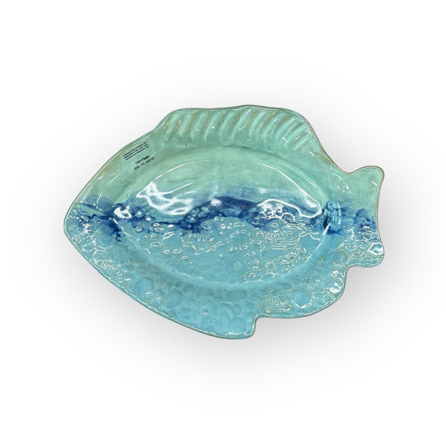 Fish Platter - Ocean Heirloom Lace