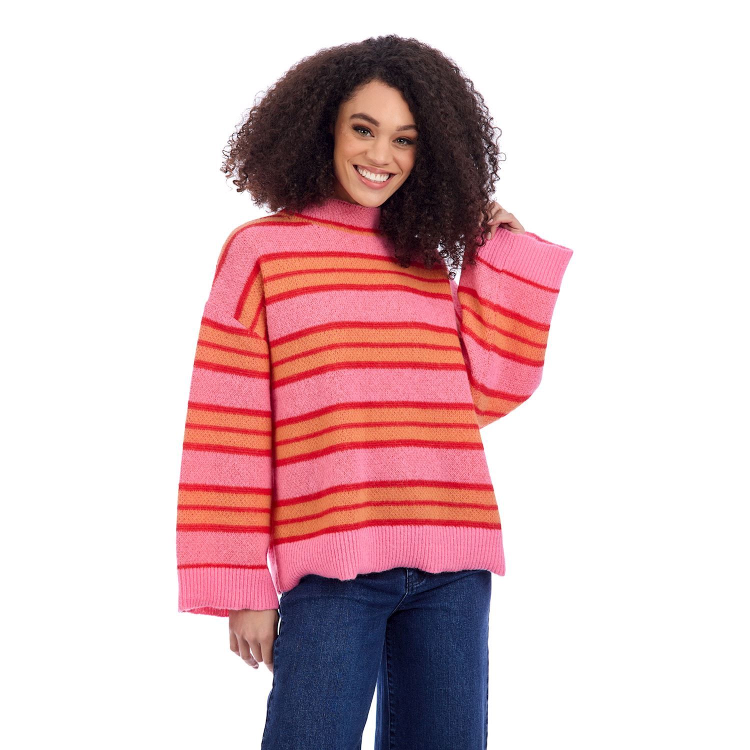 Pink Quinnie Turtleneck