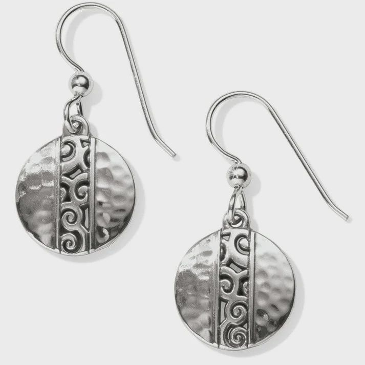 Mingle Disc French Wire Earrings