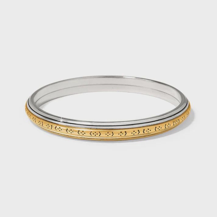 Mosaic Two Toned Bangle-JF0235