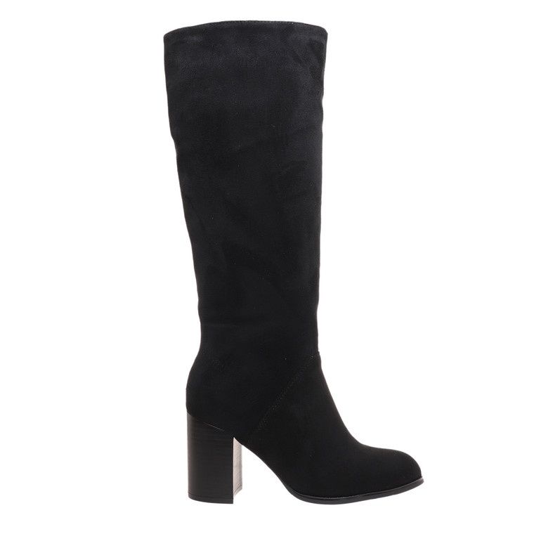 Wake Black Suede Tall BootS