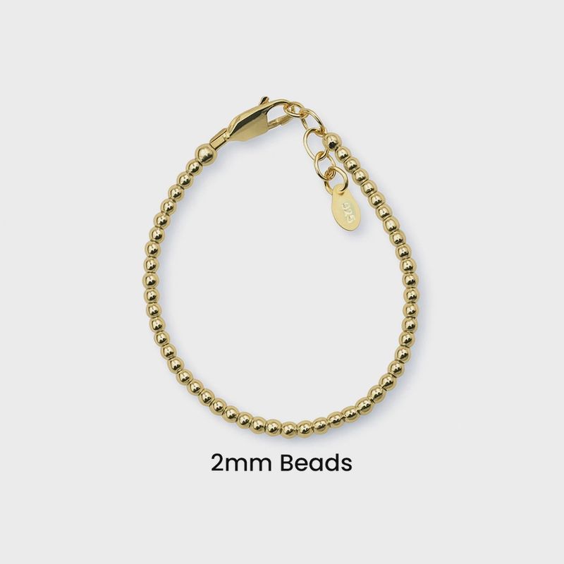 Aria-Gold Beaded Bracelet