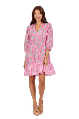 Pace Pink floral Tunic Dress