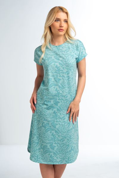 Monochromatic Shirt Dress