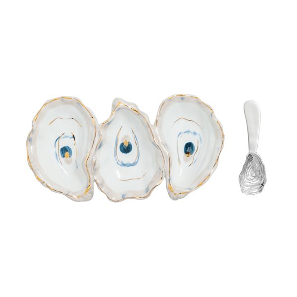 Oyster Triple Tidbit Set