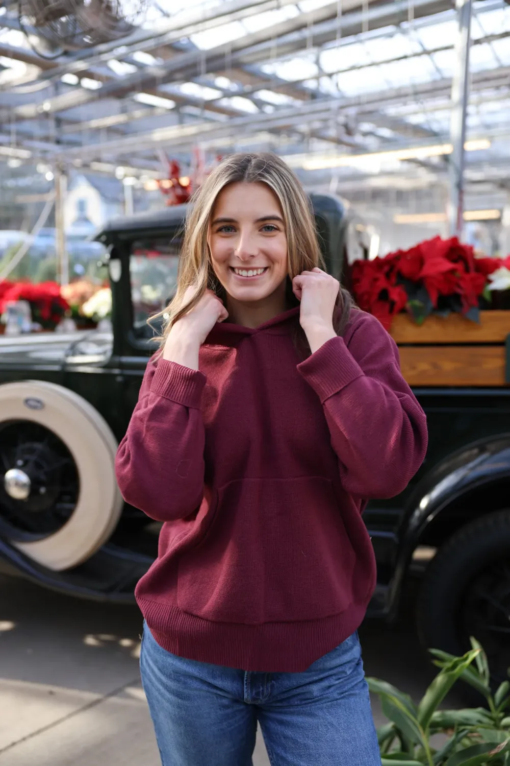 Kathleen Hoodie - Bordeaux