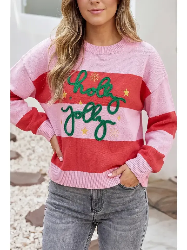 Holly Jolly Holiday Sweater