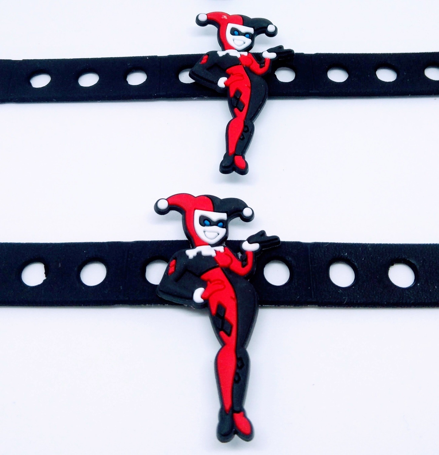 10 Bracciali personalizzati Harley Quinn personaggi 3D