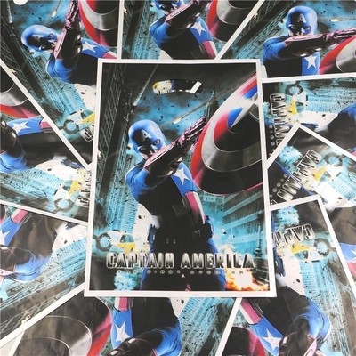 âŹ2,50 - 10 Sacchettini confezione regalo a tema Capitan America