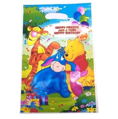 âŹ2,50 - 10 Sacchettini confezione regalo a tema Winnie the Pooh