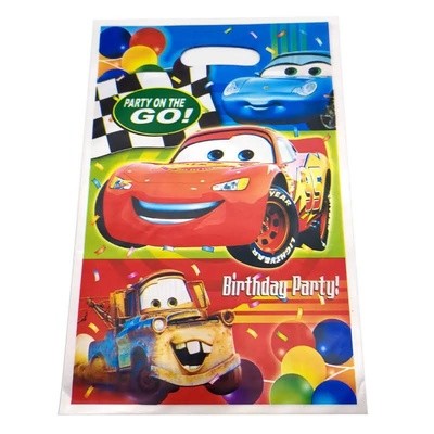âŹ2,50 - 10 Sacchettini confezione regalo a tema Cars Saetta McQueen