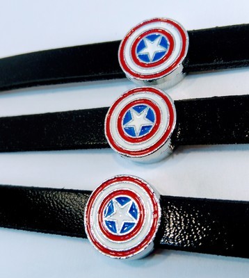 âŹ0,79 - 10 braccialetti slide charm Ironman