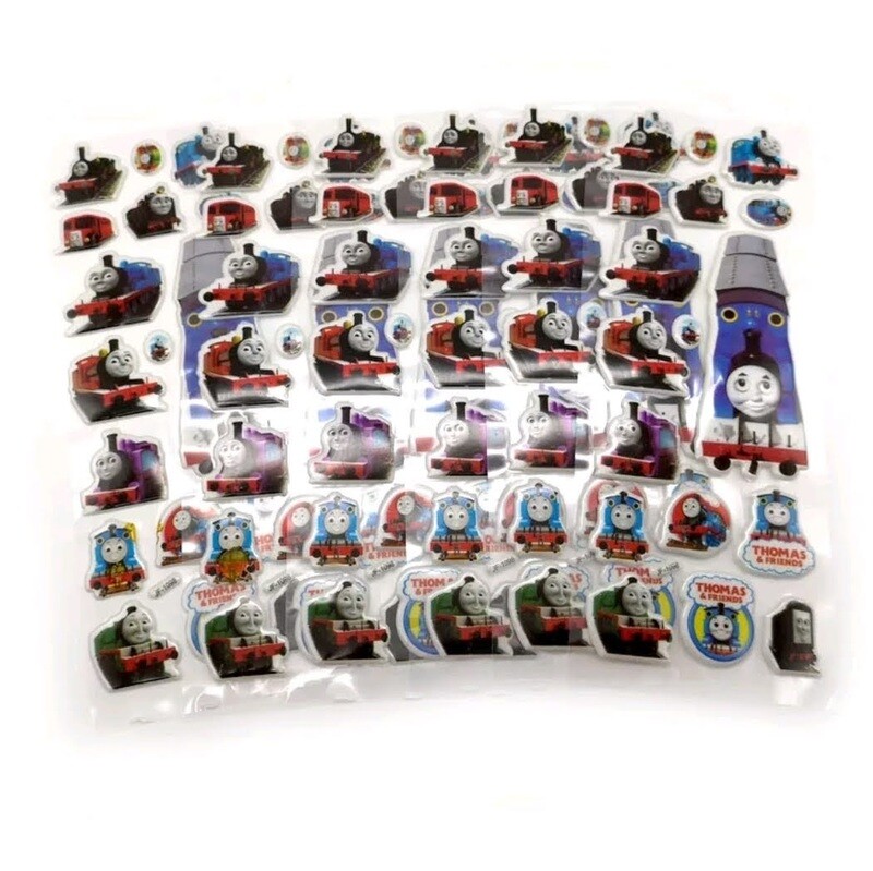 30 fogli stickers Adesivi Trenino Thomas