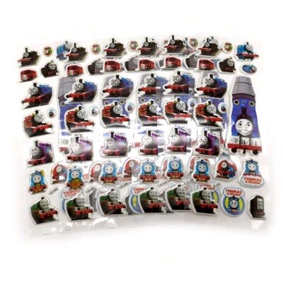 30 fogli stickers Adesivi Trenino Thomas