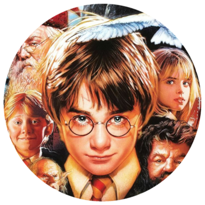 10 Collane Harry Potter pendente 4cm gadget regali fine festa