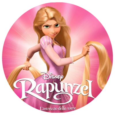 Spille zaino scuola Rapunzel