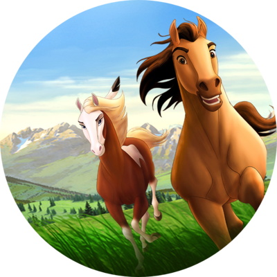 Spille Spirit cavallo personalizzabili regalini fine festa compleanno