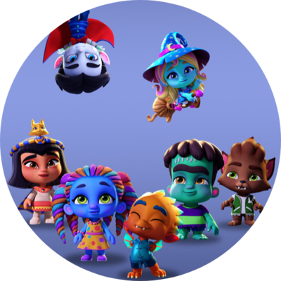 Collane Super Monsters personalizzabili regalini fine festa