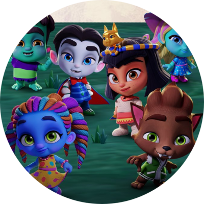 Portachiavi zaino scuola Super Monsters