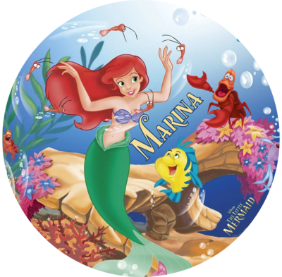 Portachiavi zaino scuola Ariel la Sirenetta