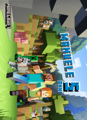 Minecraft tovaglietta americana personalizzata per colazione