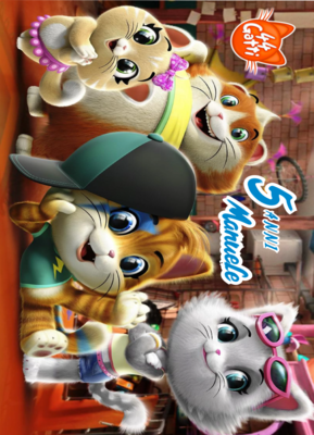 44 Gatti Tovaglietta Americana personalizzata per Colazione