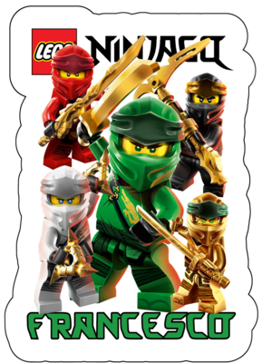 Lego Ninjago Gadget regalini addobbi festa a tema