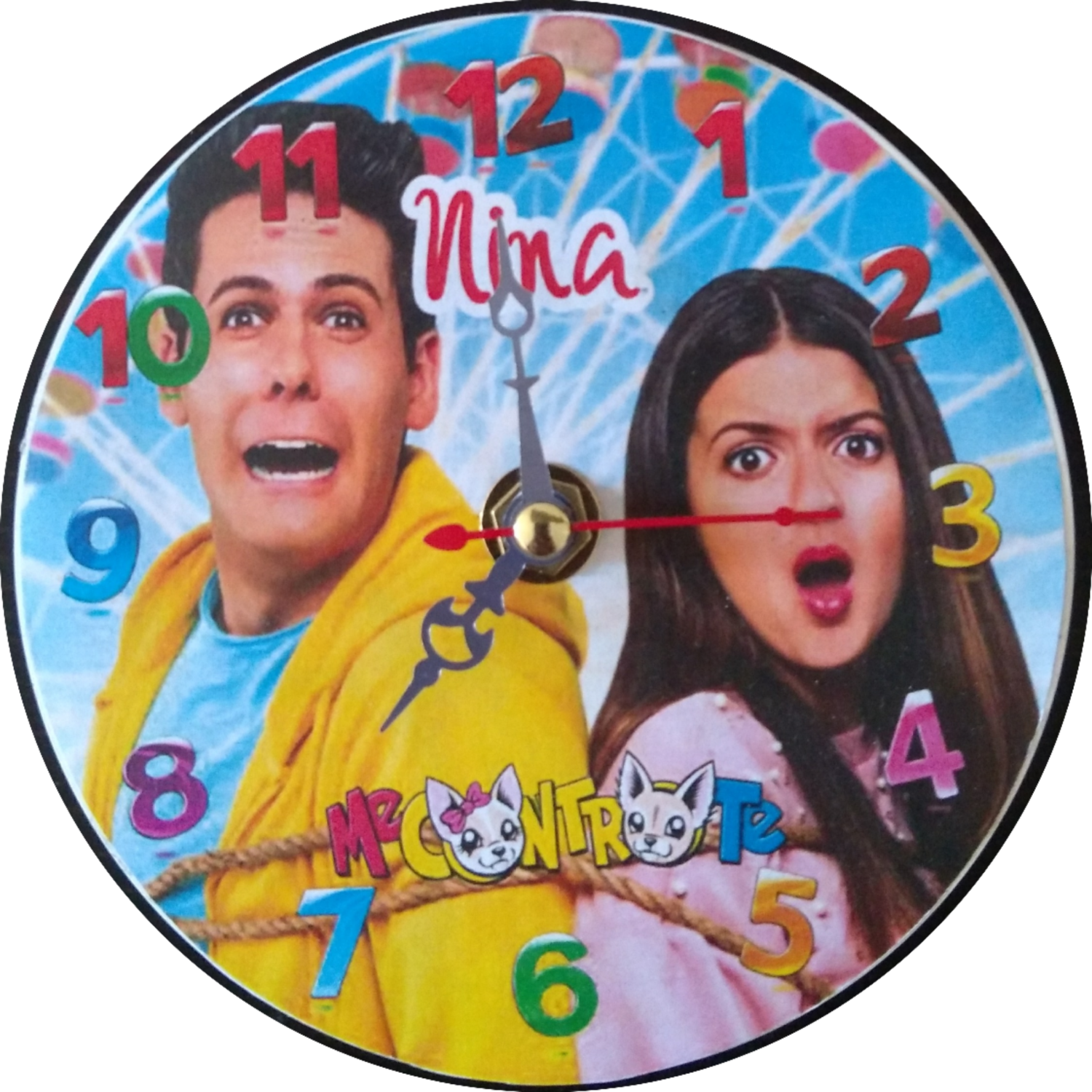 Orologi Me contro Te personalizzato su CD Gadget regalini fine festa