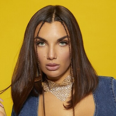 Elettra Lamborghini gadget regalini addobbi fine festa a tema